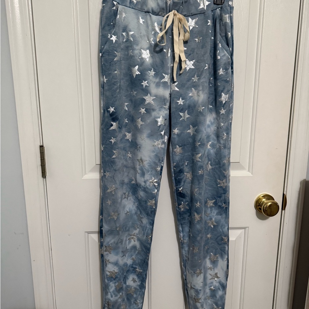 BiBi Blue Star Print Lounge Set *NEW WITHOUT TAGS* - Picture 8 of 13